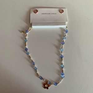American Eagle Gold Floral Necklace! New w/ Tags!